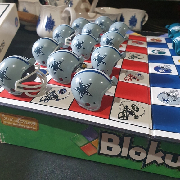 Vintage Philadelphia Eagles football NFL checkers game Dallas Cowboys - Picture 6 of 15